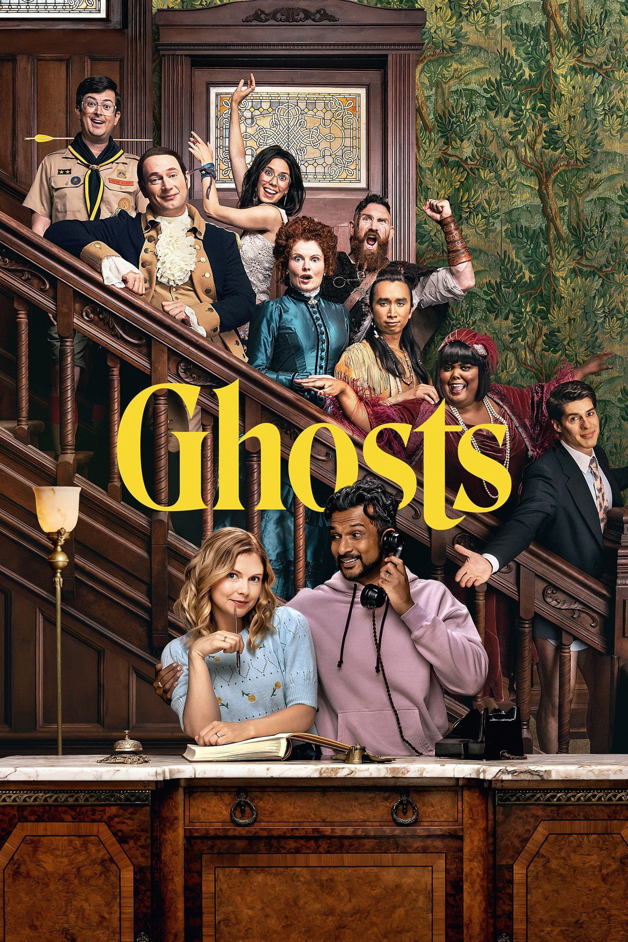 Ghosts TV Show Poster
