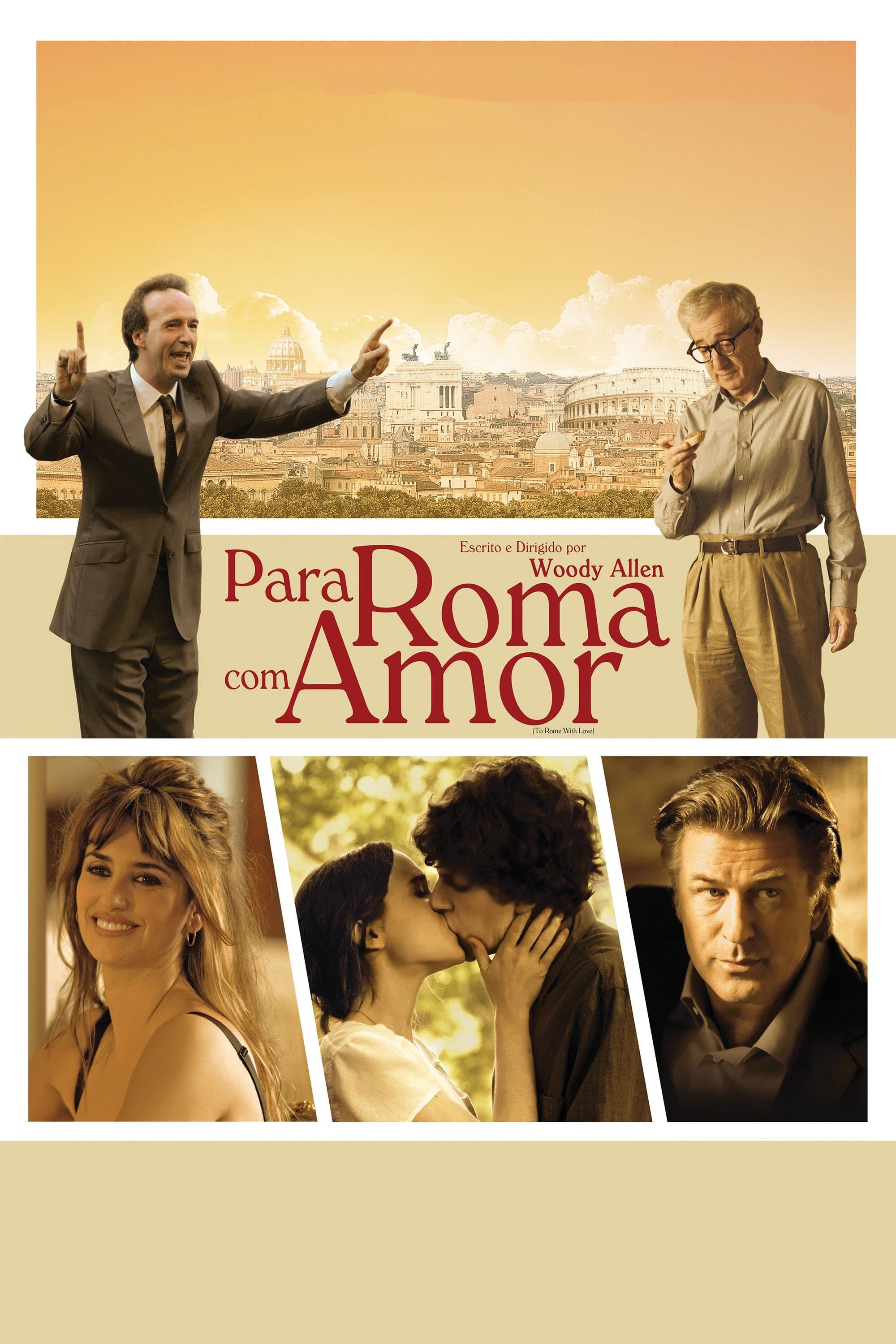 To Rome with Love Movie Poster