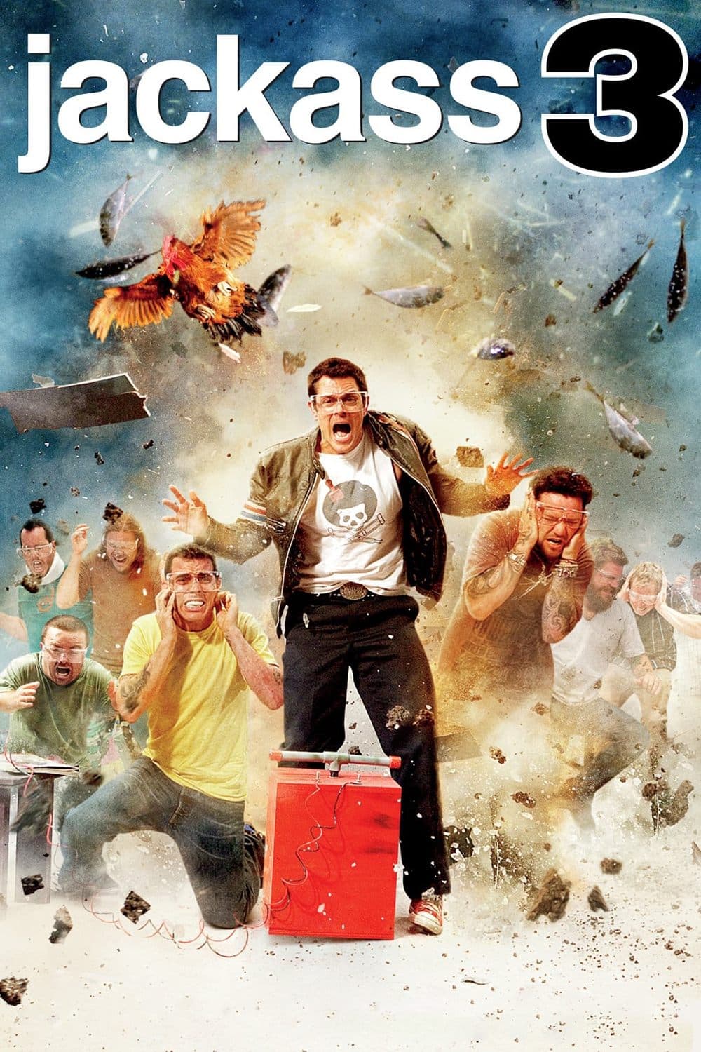 Jackass 3D Movie Poster