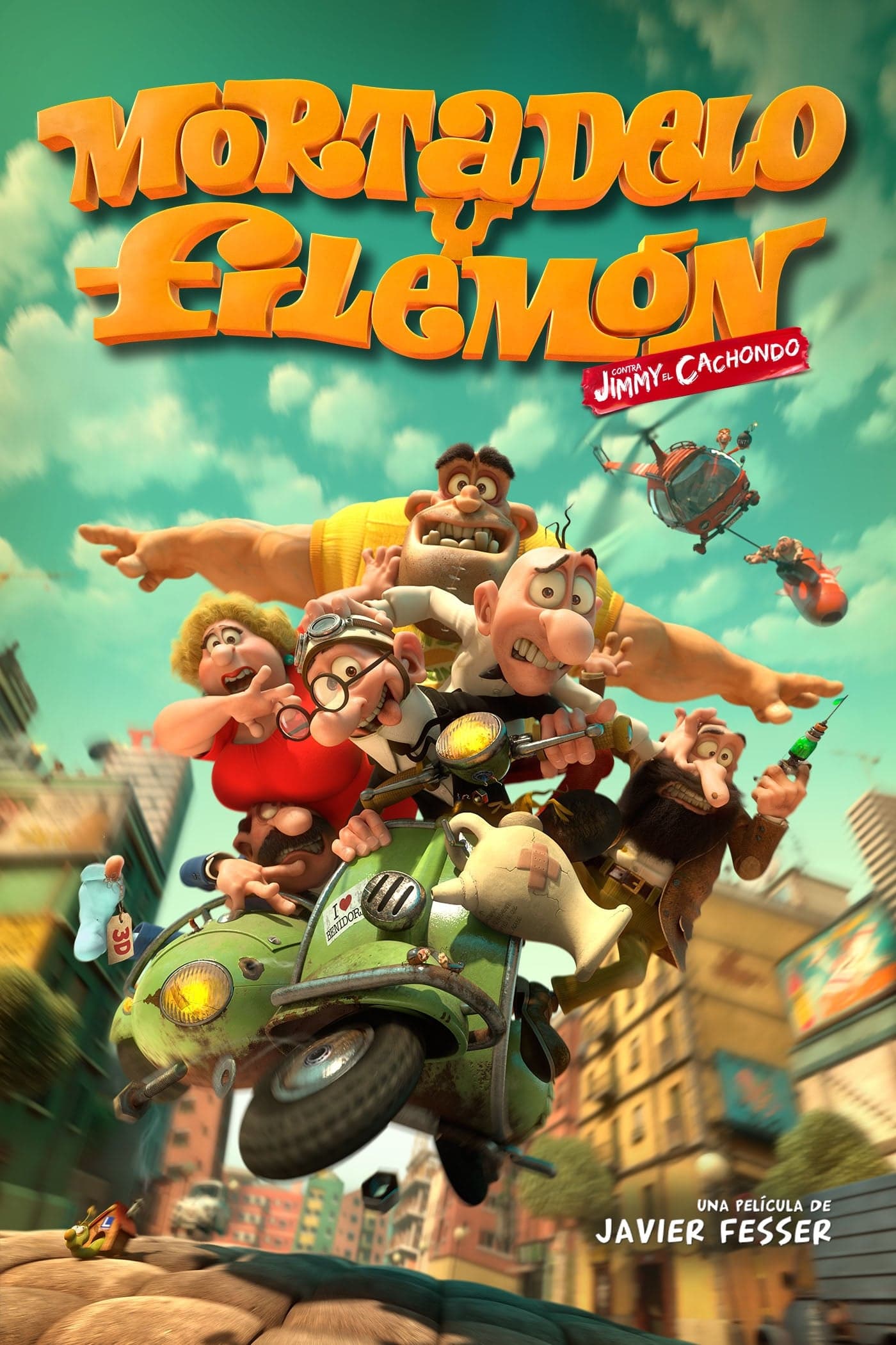 Mortadelo and Filemon: Mission Implausible Movie Poster
