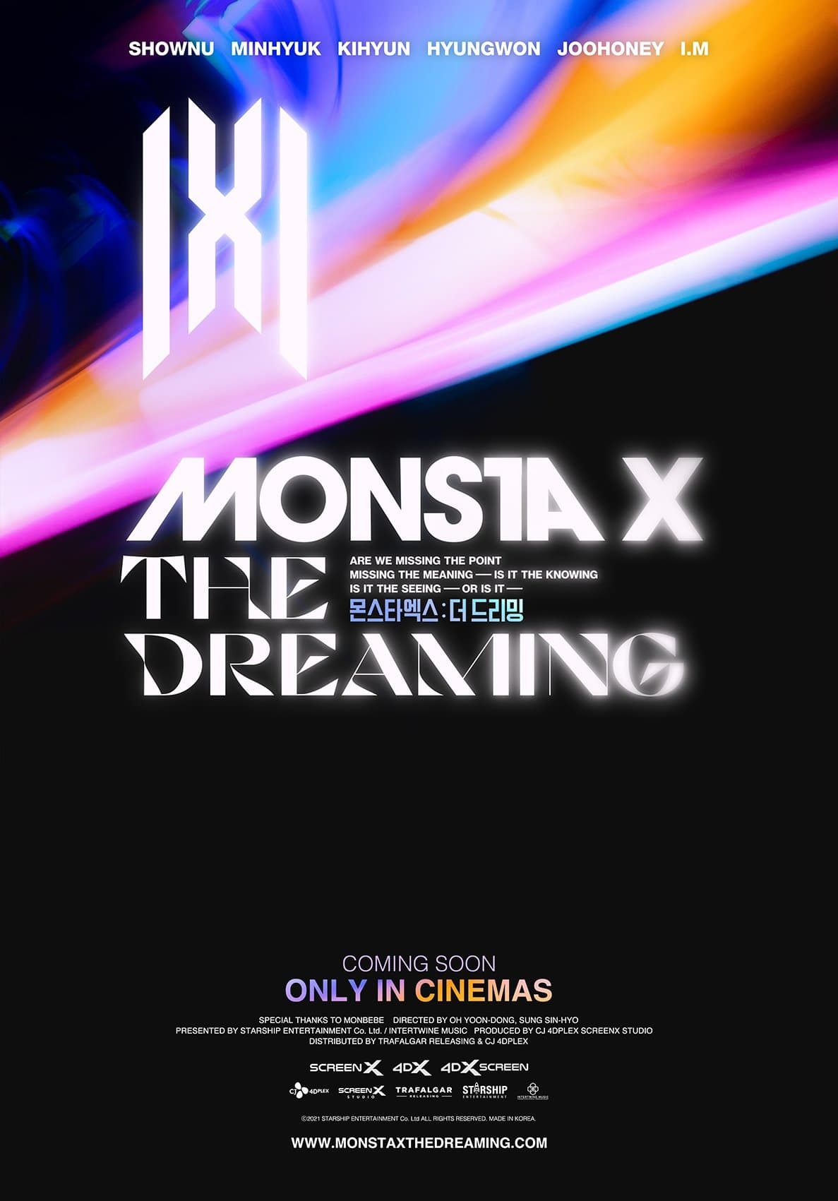 Monsta X: The Dreaming Movie Poster