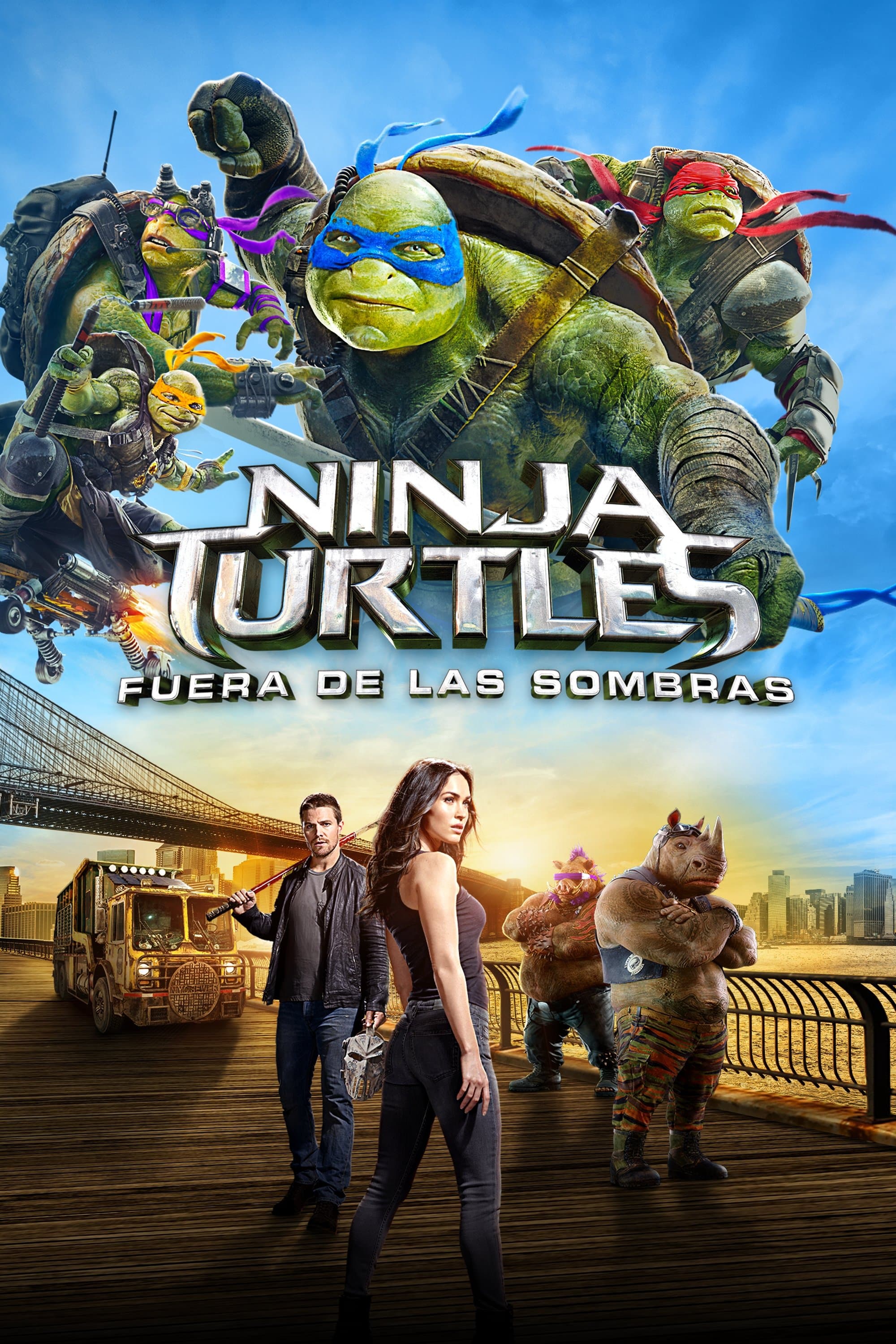Teenage Mutant Ninja Turtles: Out of the Shadows Movie Poster