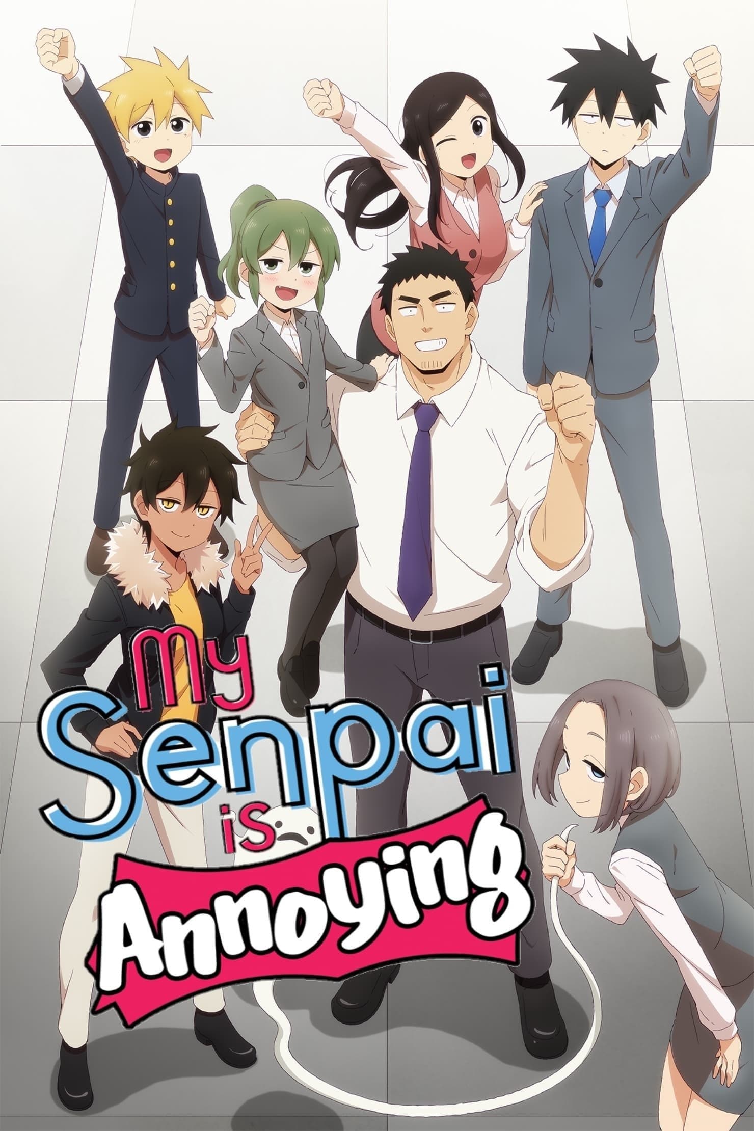 My Senpai Is Annoying TV Show Poster