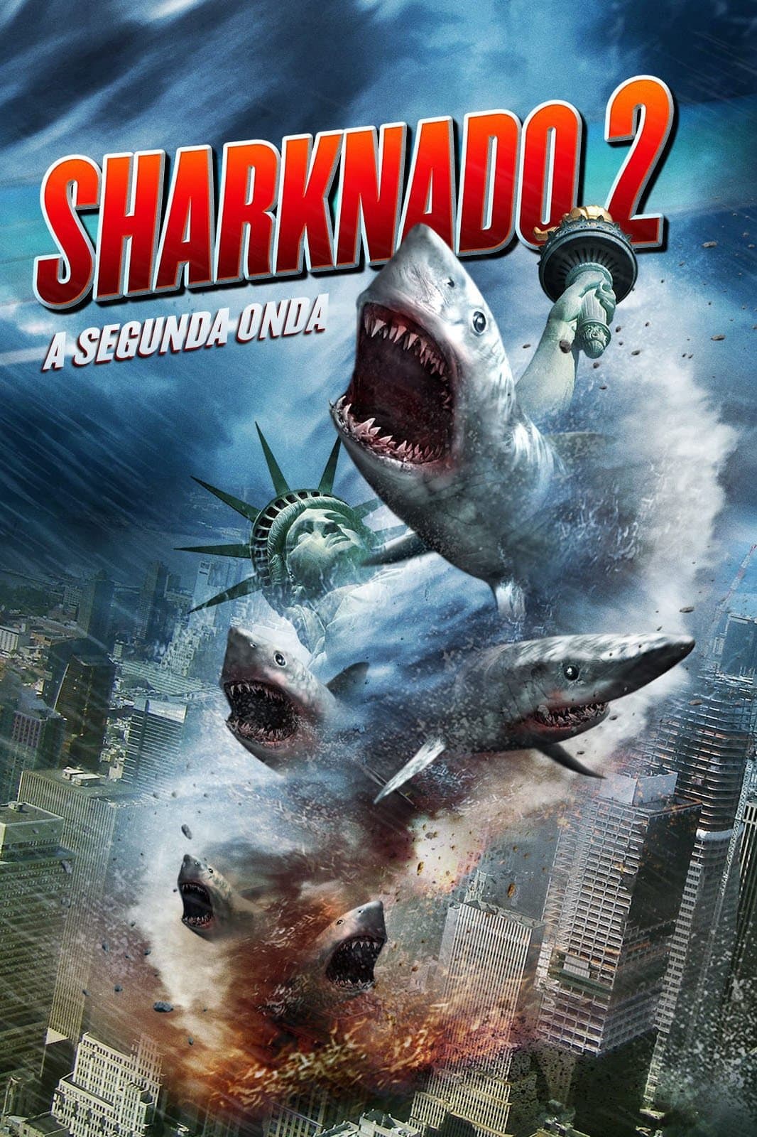 Sharknado 2: The Second One Movie Poster