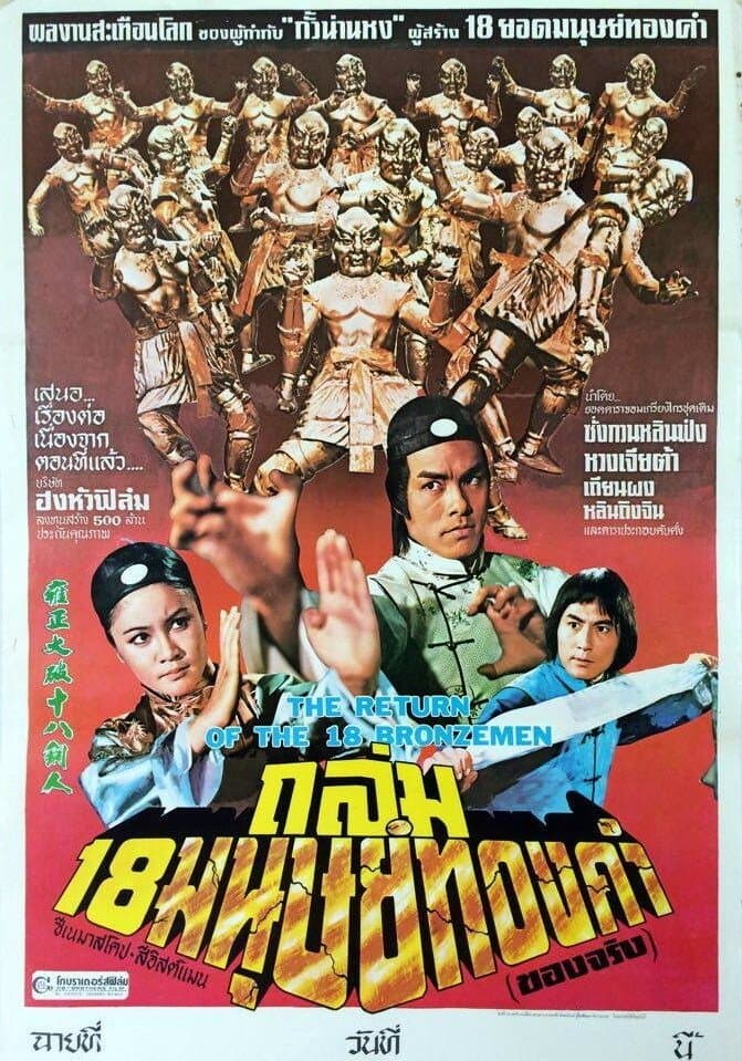 Return of the 18 Bronzemen Movie Poster