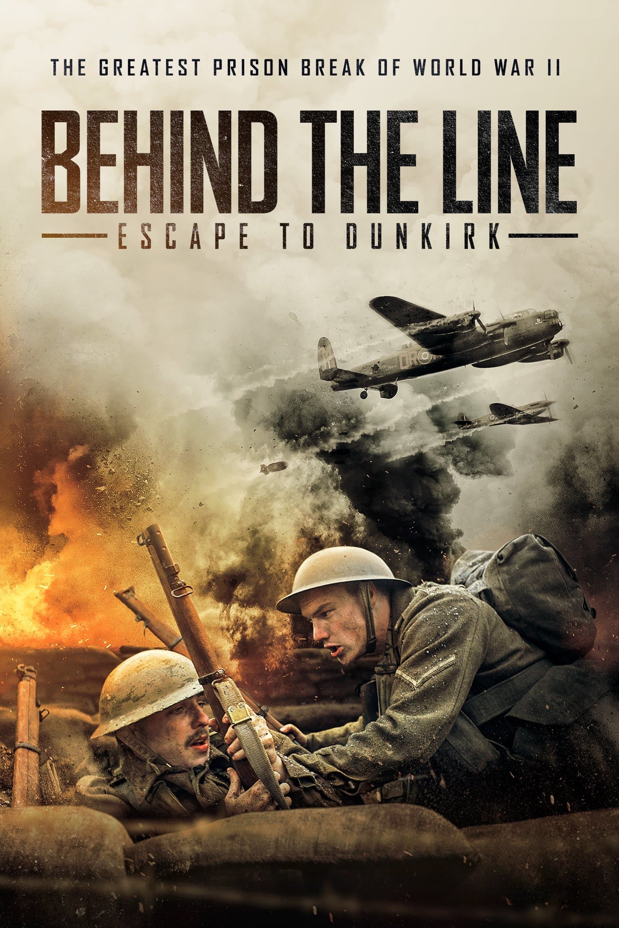 Behind the Line: Escape to Dunkirk Movie Poster