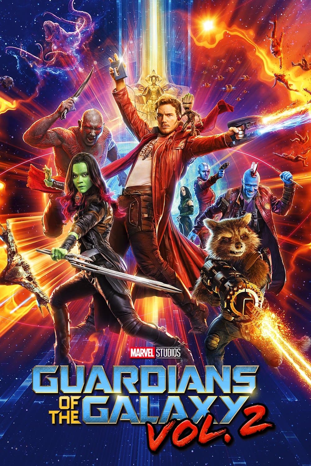 Guardians of the Galaxy Vol. 2 Movie Poster