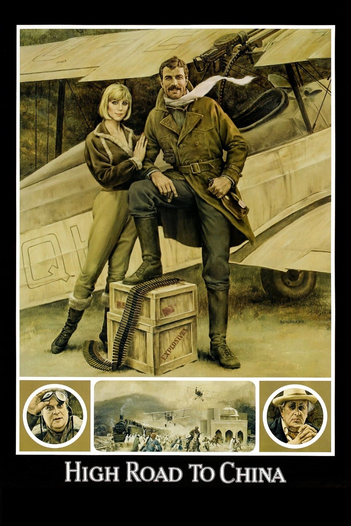 High Road to China Movie Poster