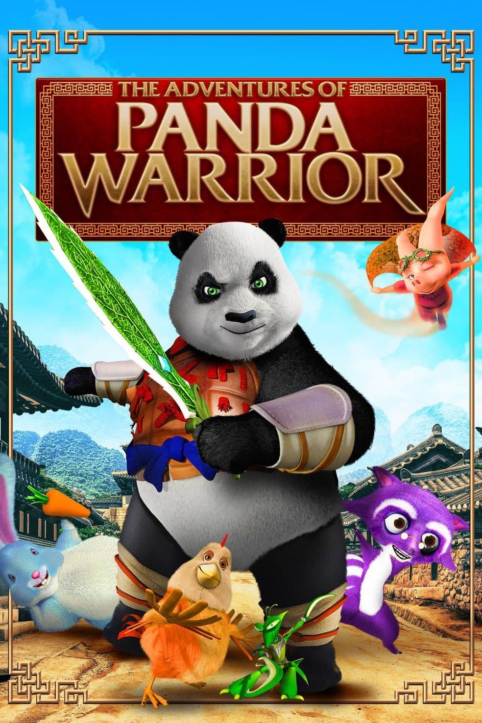 The Adventures of Panda Warrior Movie Poster