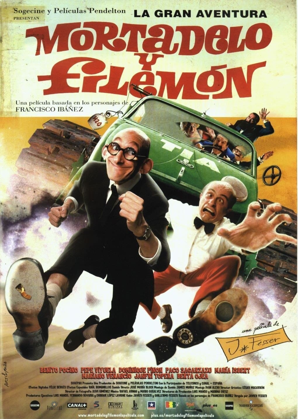 Mortadelo & Filemon: The Big Adventure Movie Poster