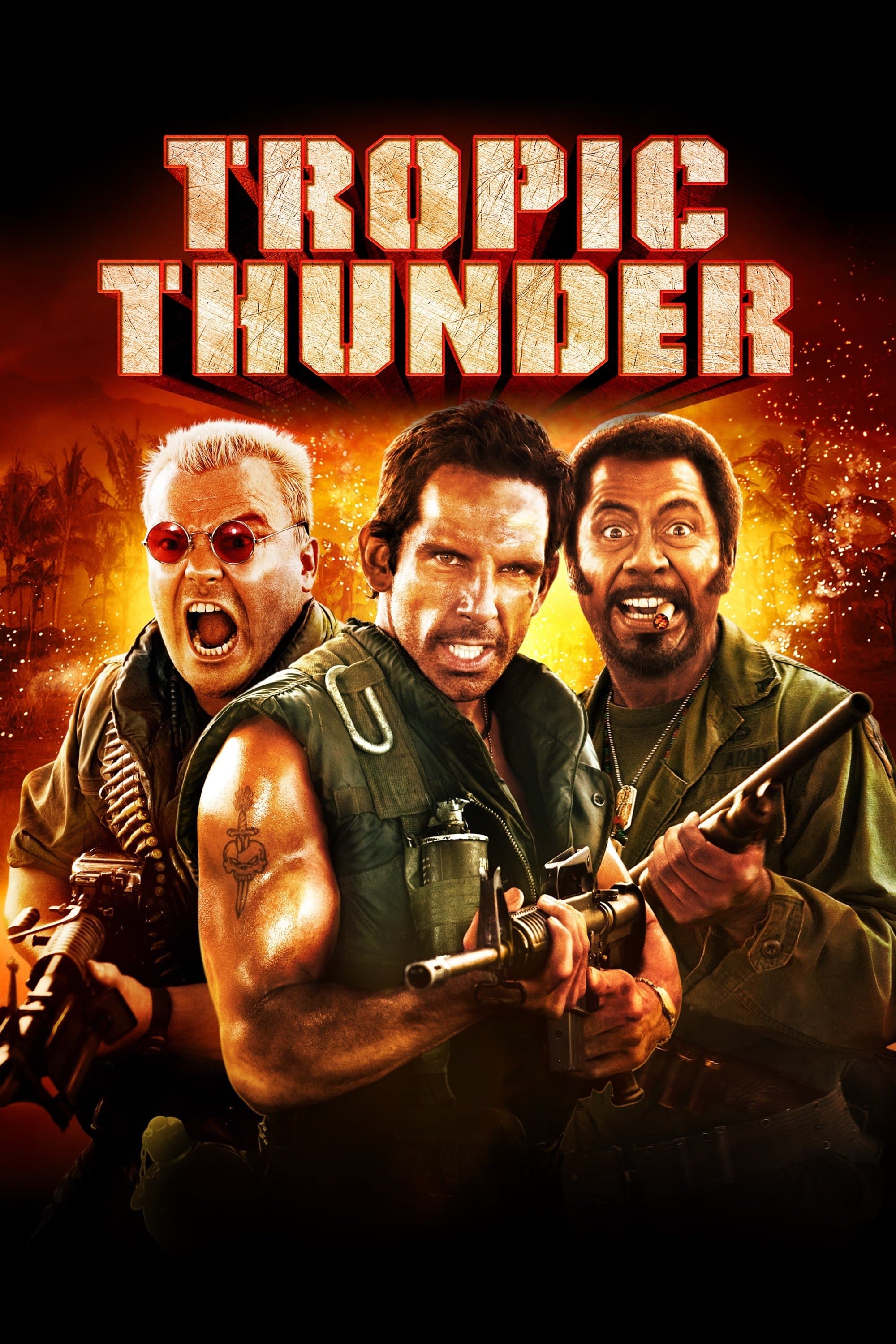 Tropic Thunder Movie Poster
