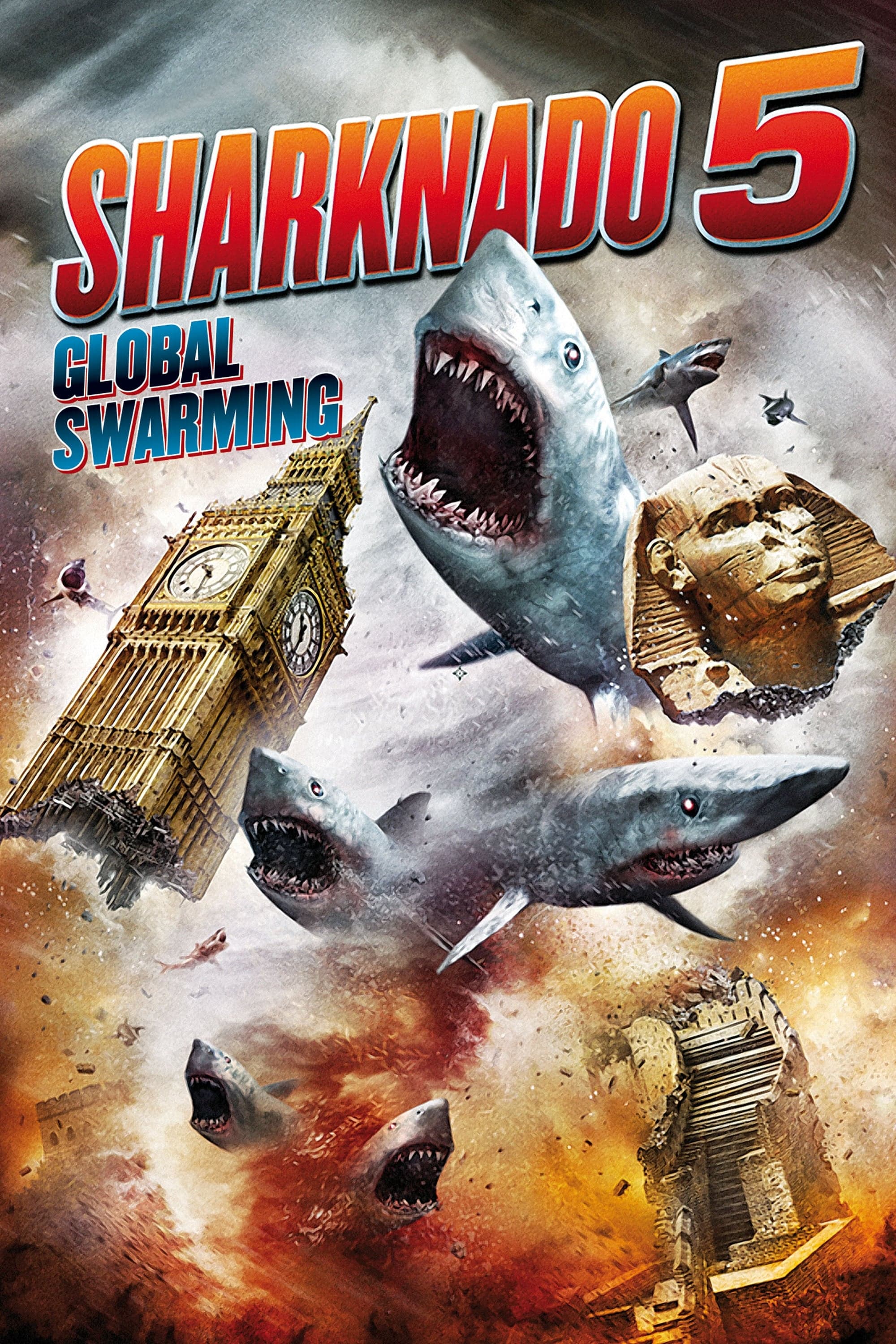 Sharknado 5: Global Swarming Movie Poster