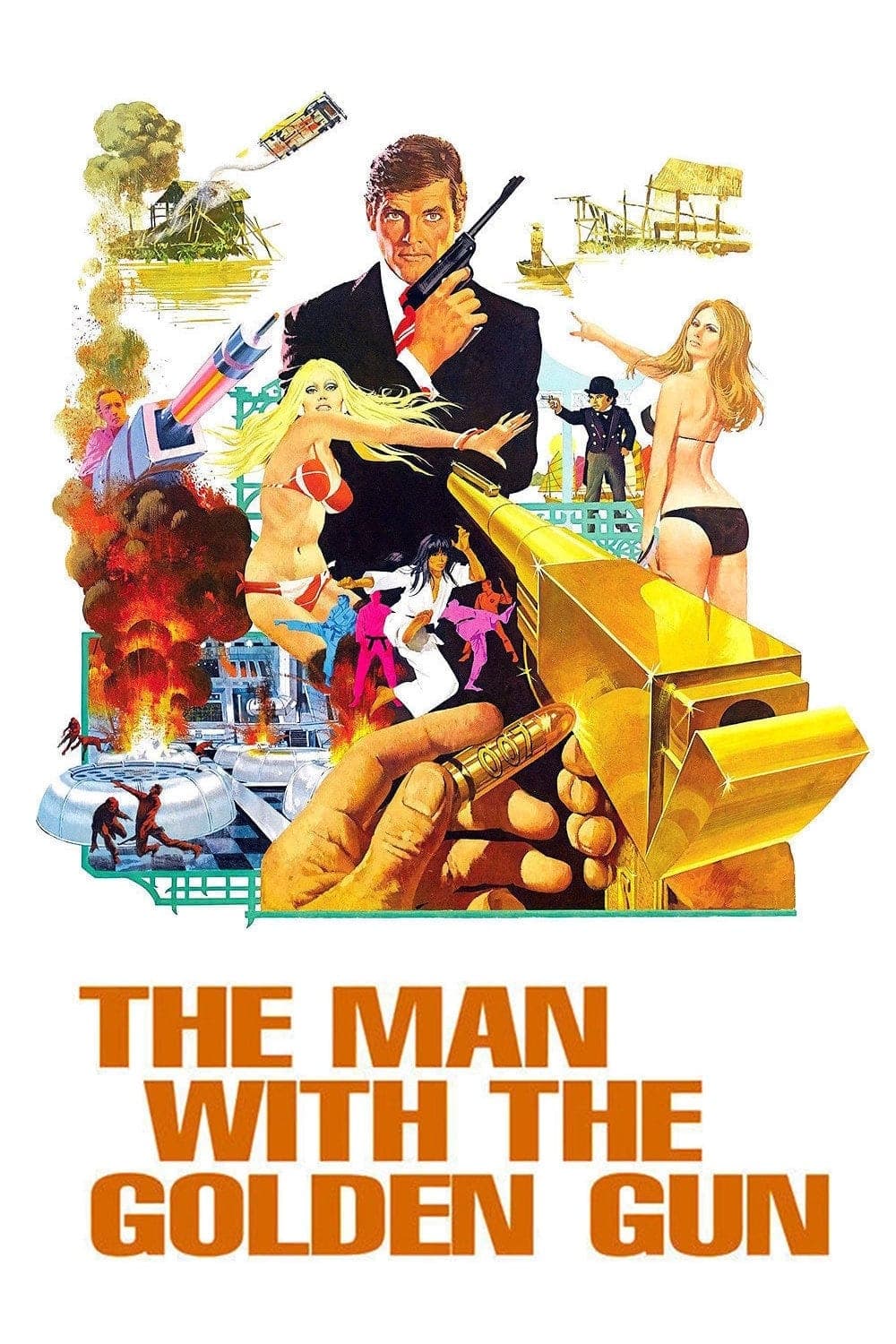 The Man with the Golden Gun Movie Poster