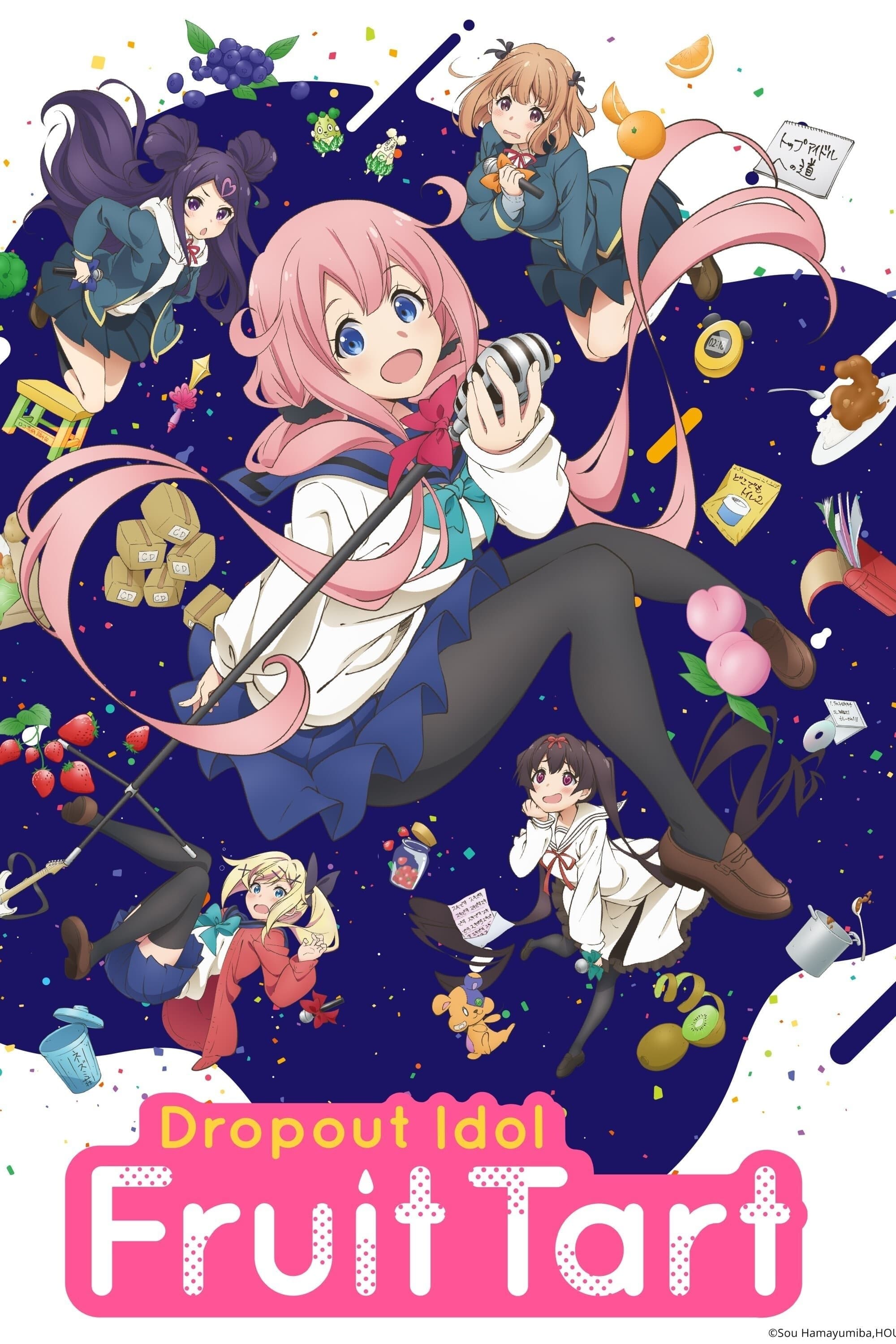 Dropout Idol Fruit Tart TV Show Poster