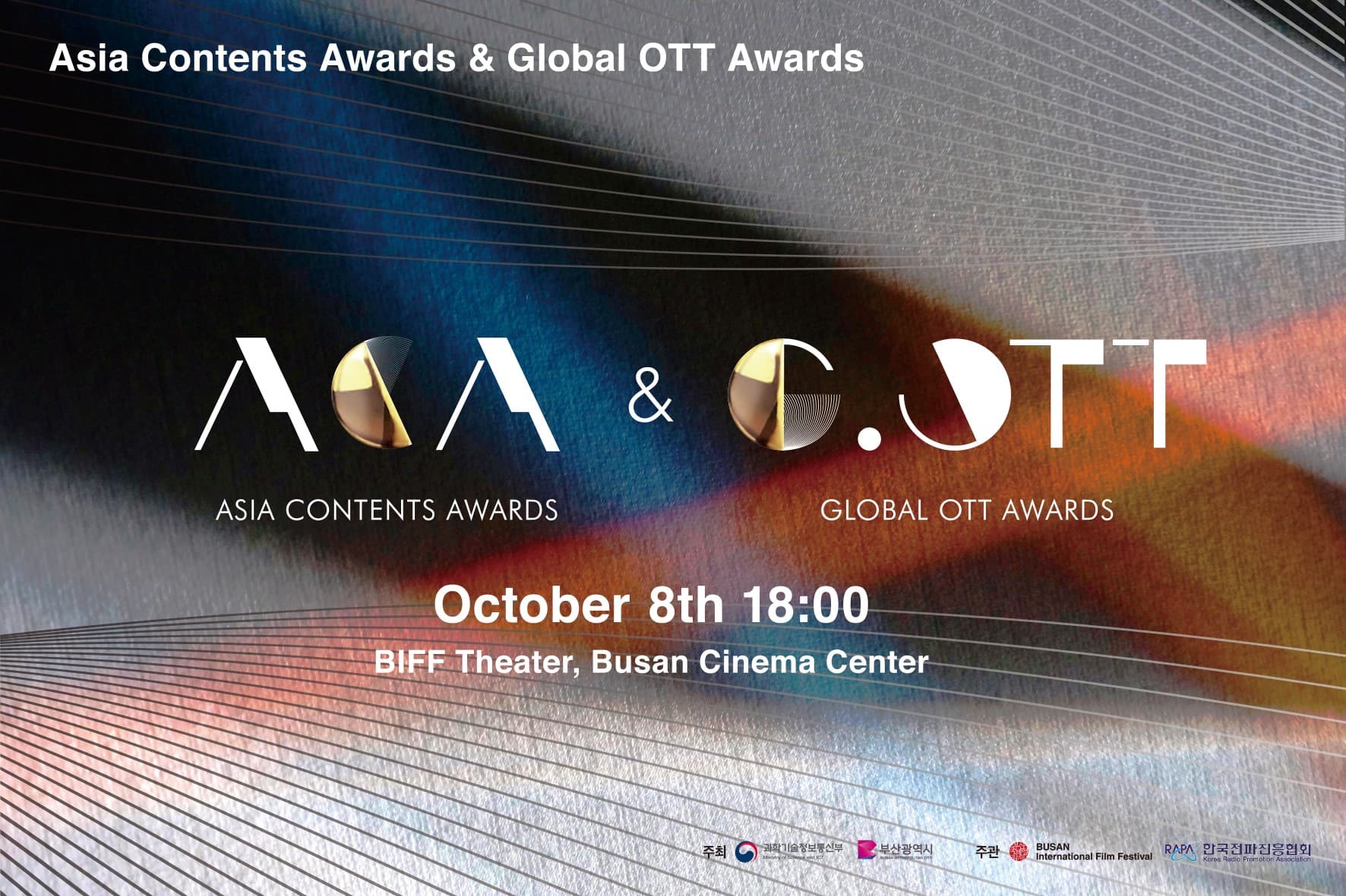 Nominees for the 2023 Asia Contents Awards and Global OTT Awards Announced