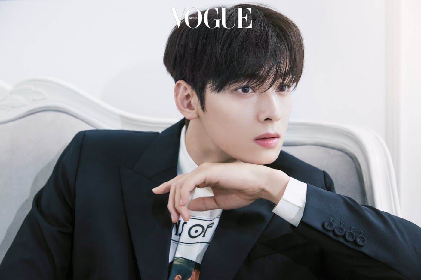 Cha Eun Woo Does Q&#038;A About His Life in Vogue Korea Pictorial