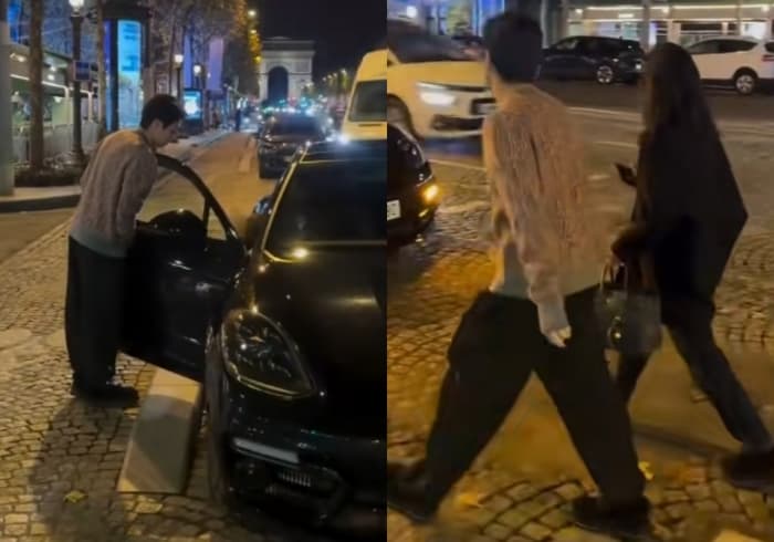 PSG Soccer Star Lee Kang In Spotted in Paris With Doosan Heiress Girlfriend