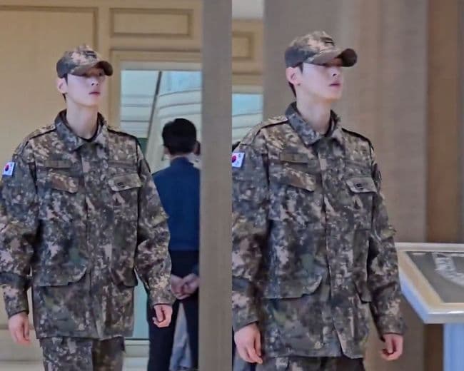Cha Eun Woo Goes Viral After Surprising APEC Summit Appearance in Military Uniform