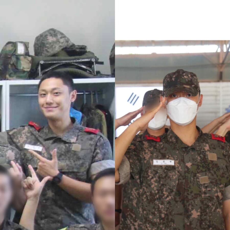 Lee Do Hyun is All Smiles in His First Military Update