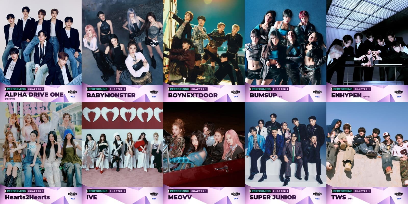 2025 MAMA AWARDS Unveils First Performer Lineup: Stray Kids, IVE, ALLDAY PROJECT and More