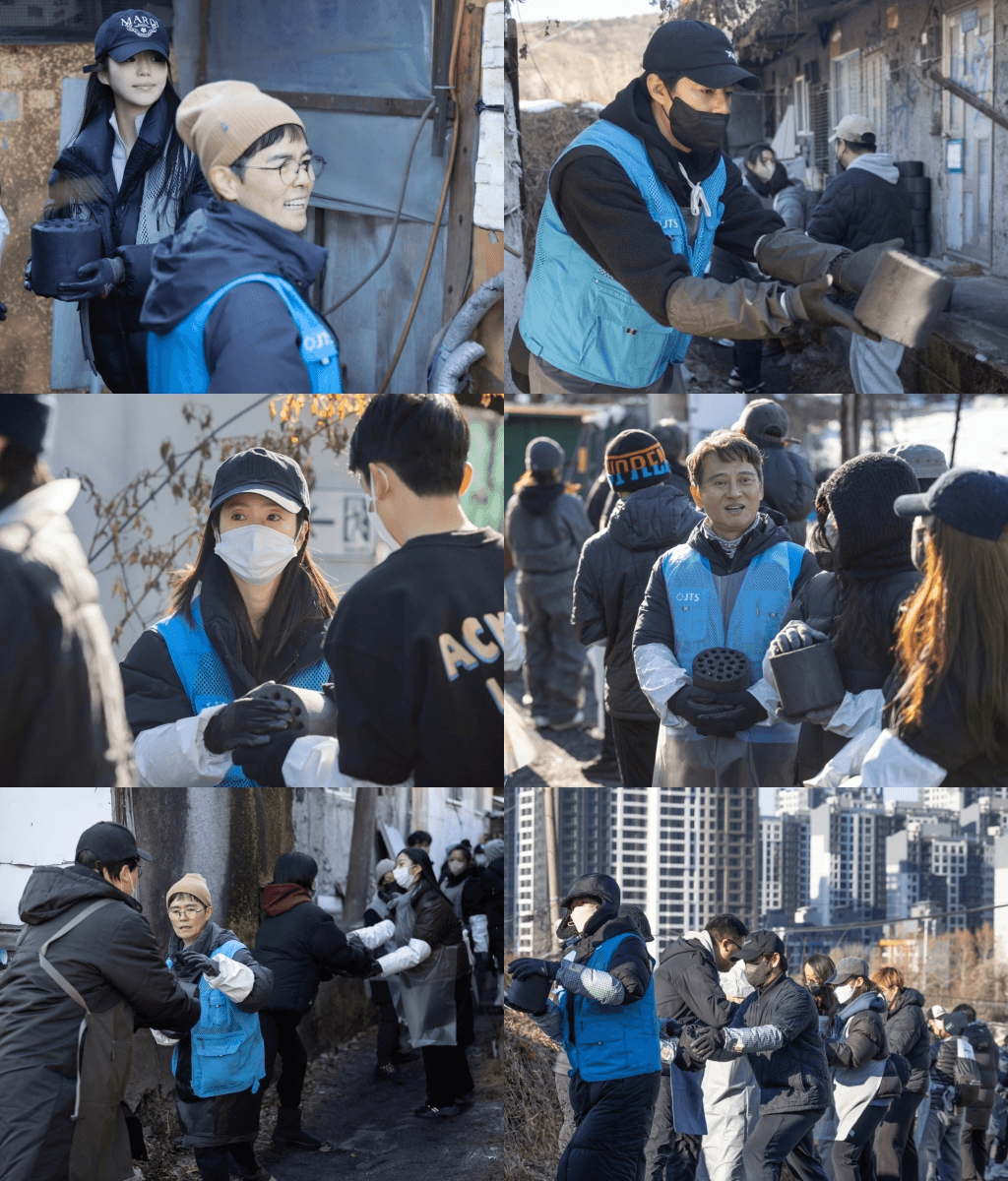 Han Ji Min, Jo In Sung and Others Lend a Hand to Warm Hearts in Seoul’s Guryong Village