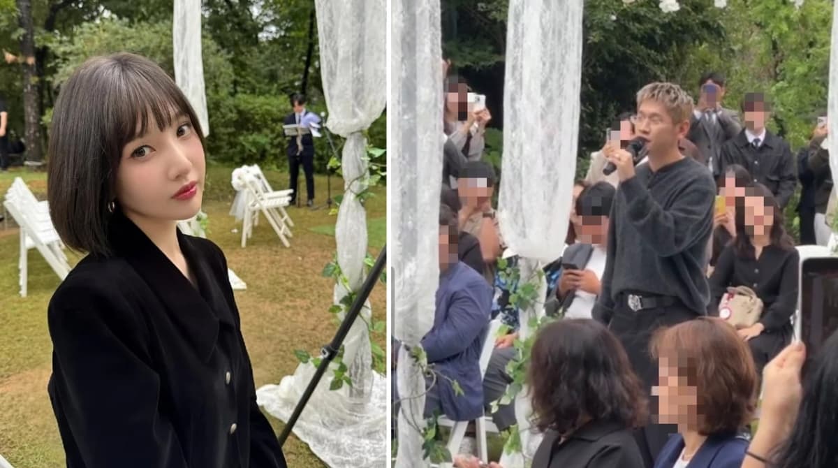 Crush Spotted Singing at Wedding of Red Velvet&#8217;s Joy&#8217;s Sister